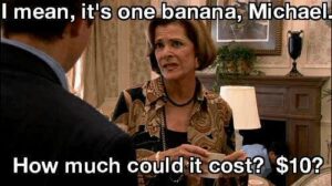 How much could one banana cost?