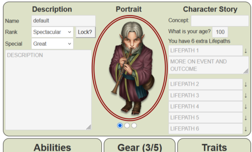 Building a Character Sheet: The Bio Section - Cybersphere